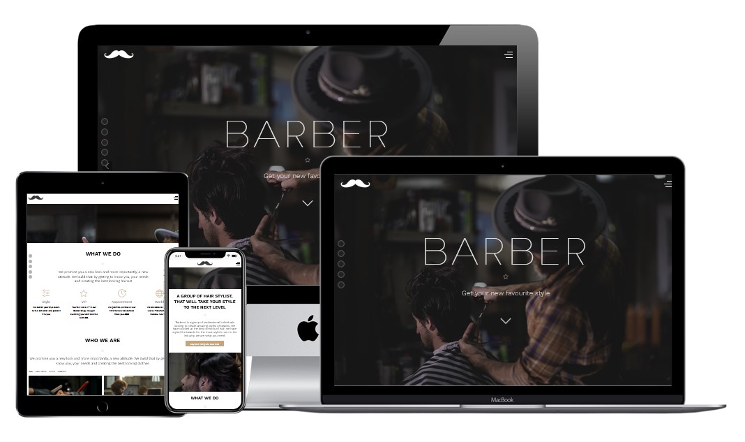 Joomla Template Barber