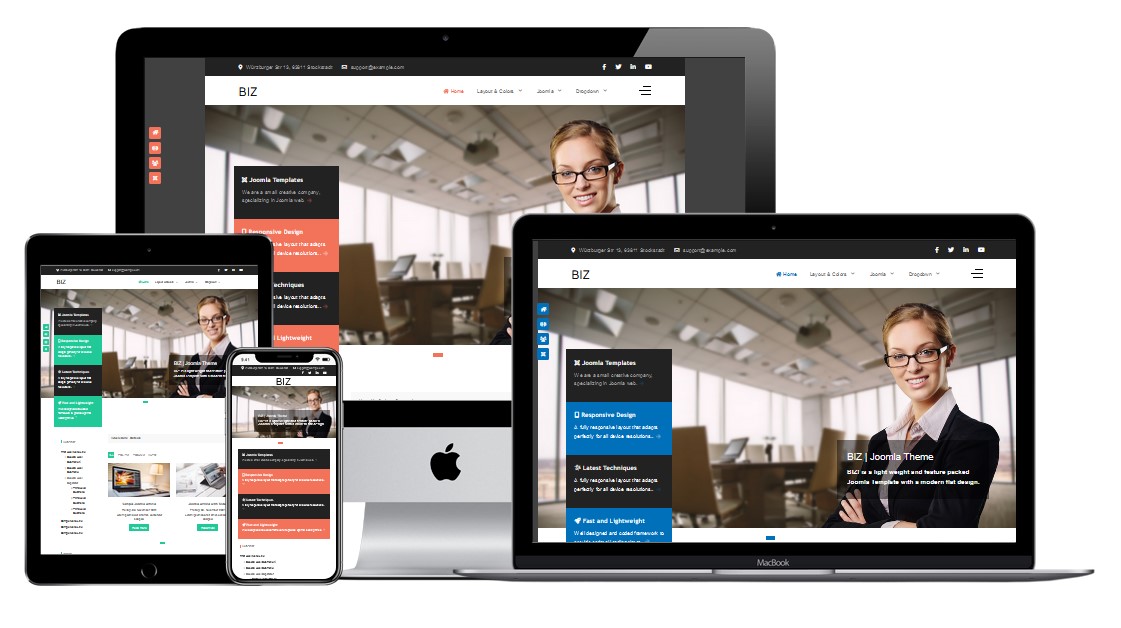 Joomla Template BIZ