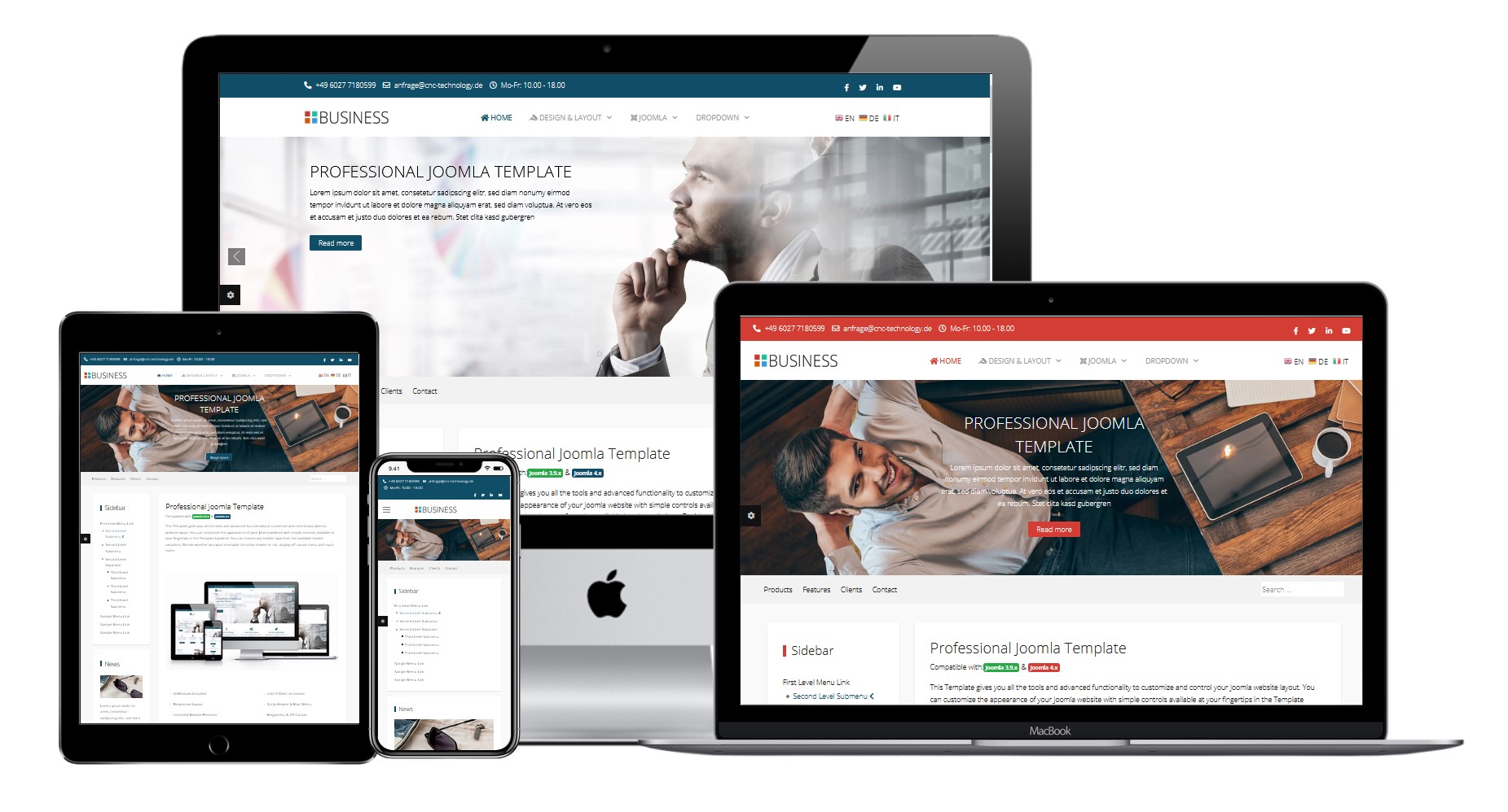 Joomla Template Business