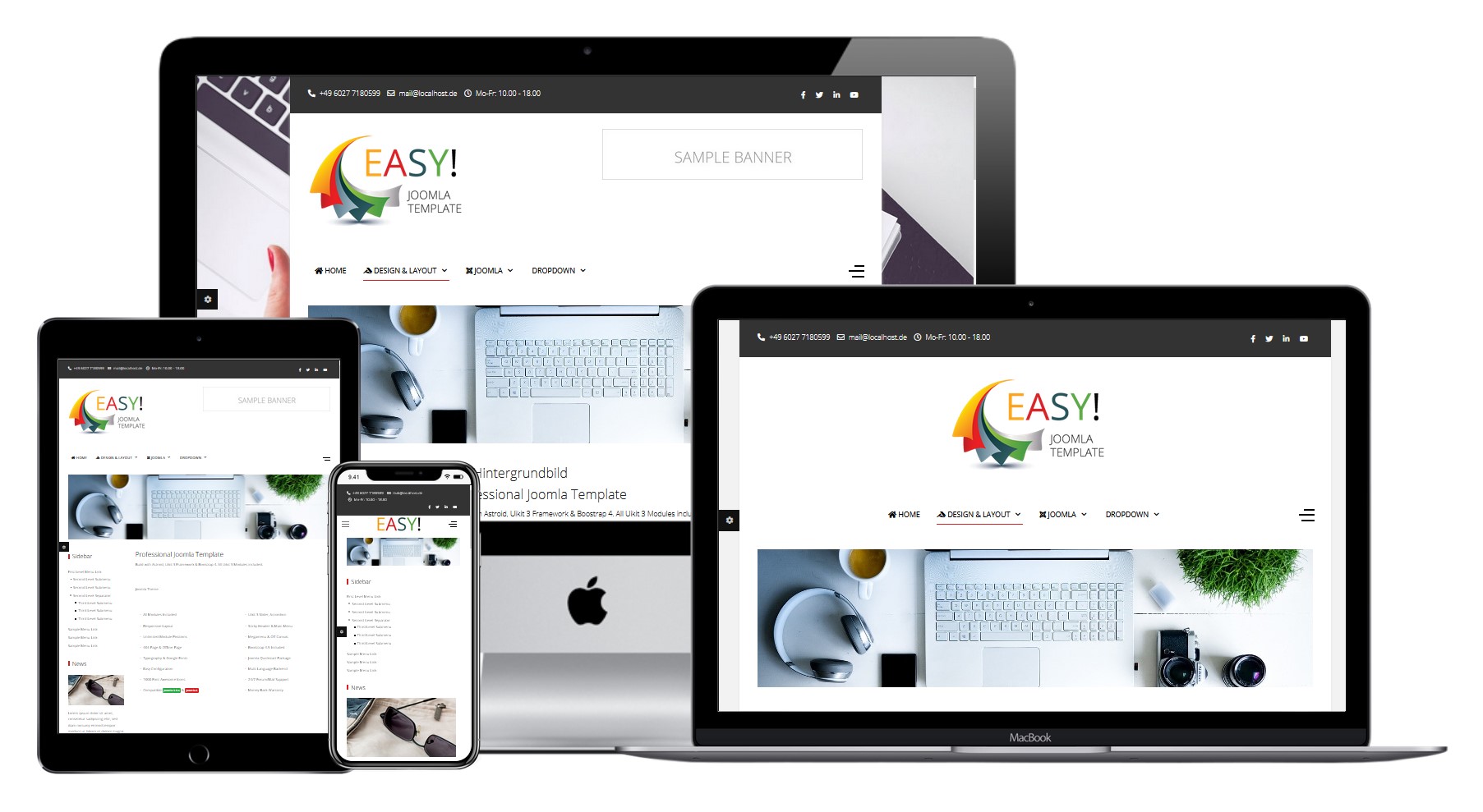 Joomla Template Easy