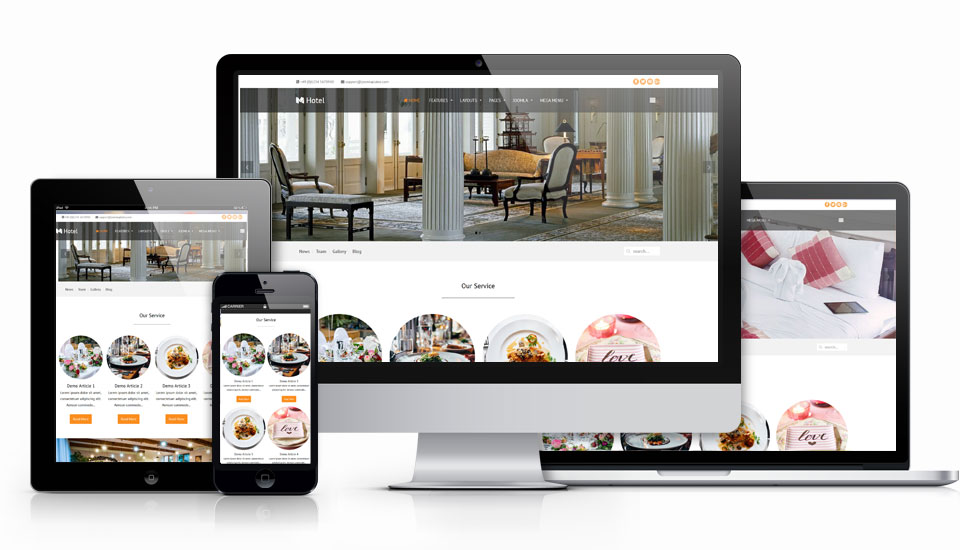 Joomla Template Hotel