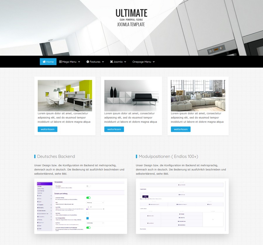 Joomla Template Ultimate